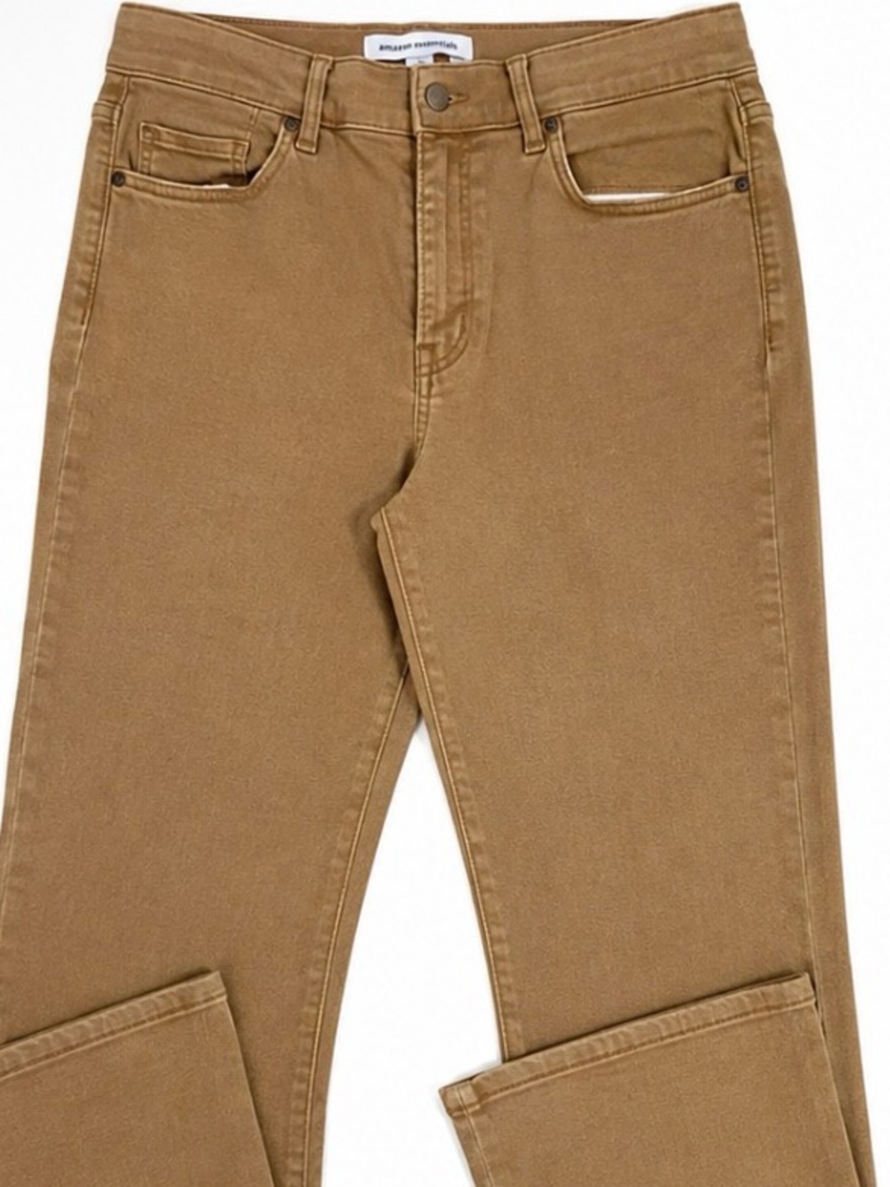 Amazon Essentials 34x31 Men’s Straight Jeans in Tan